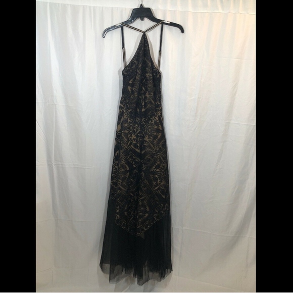 NEW Tadashi Shoji Enola Embroidered‎ Tulle Gown - Picture 2 of 8